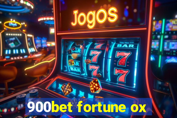 900bet fortune ox